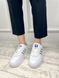 Кеды Adidas Samba White Silver 6119 фото 8