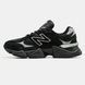 New Balance 9060 Black Silver, 40