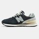 New Balance 574 Navy Black Grey