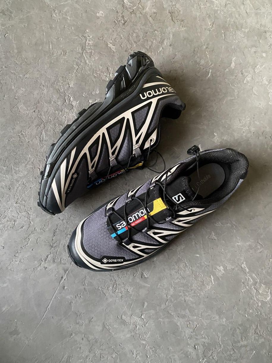 Кроссовки Salomon XT-6 Gore-Tex Black 9749 фото