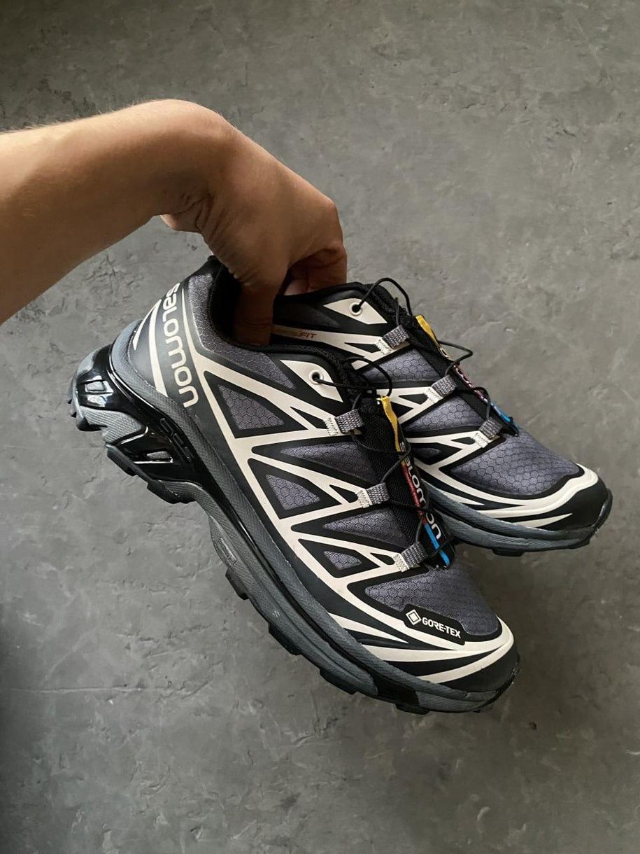 Кроссовки Salomon XT-6 Gore-Tex Black 9749 фото