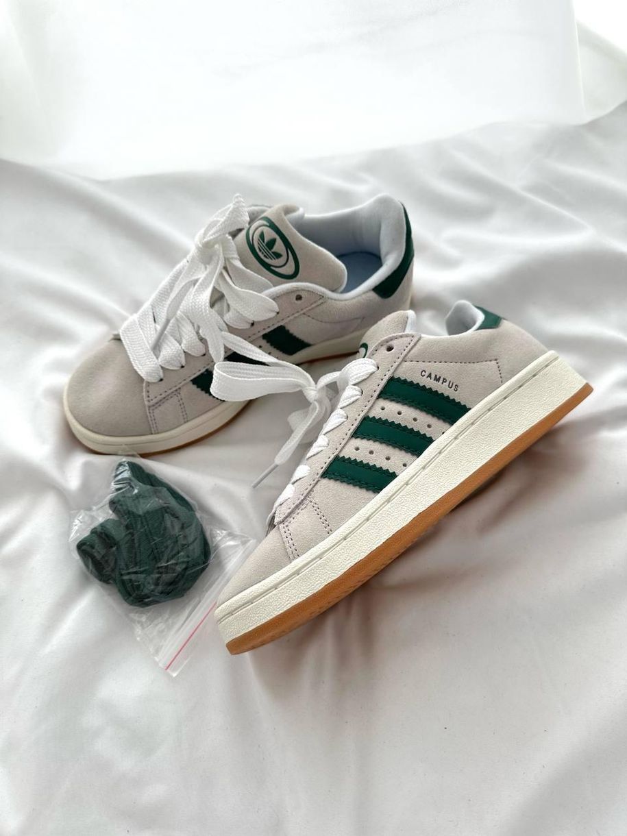 Кроссовки Adidas Campus 00s Crystal Dark Green 9587 фото