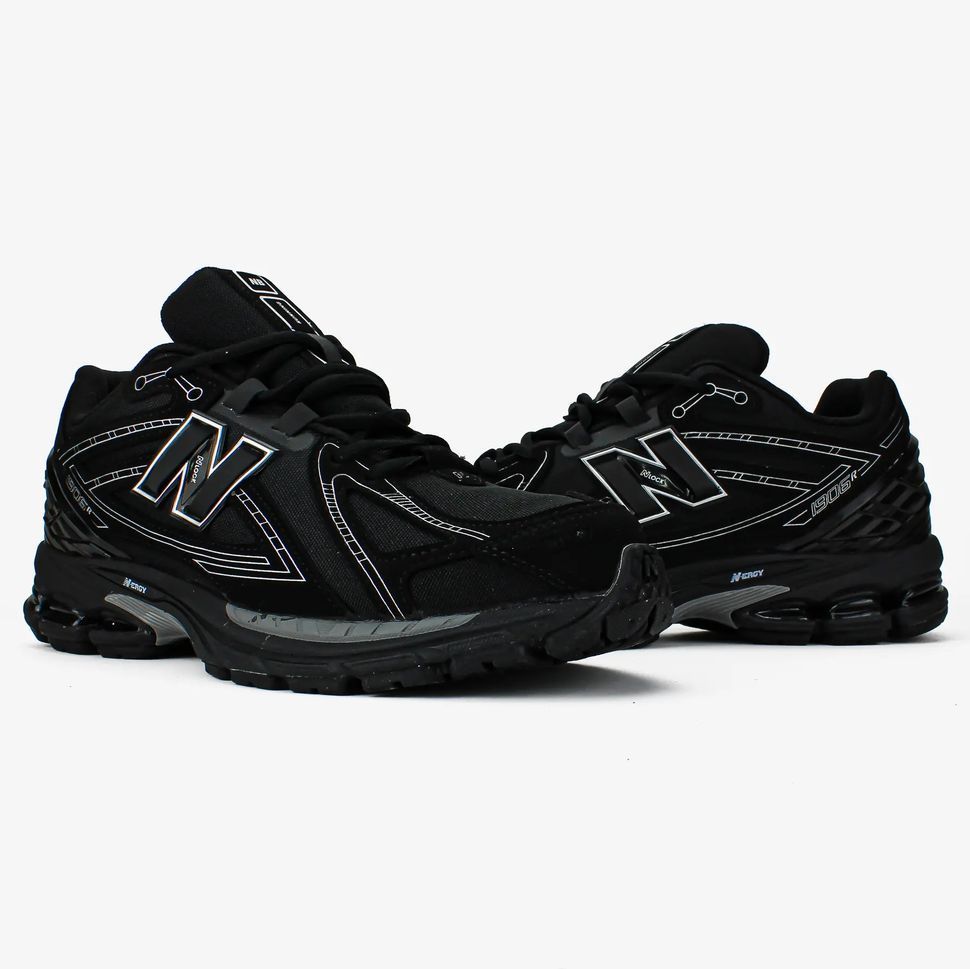 New Balance 1906R Black Silver Grey, 41