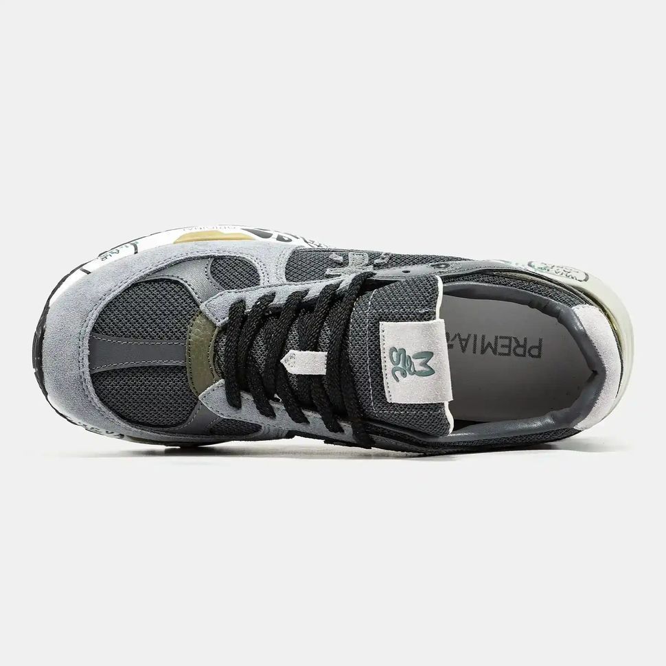 Premiata Mase Grey Black White