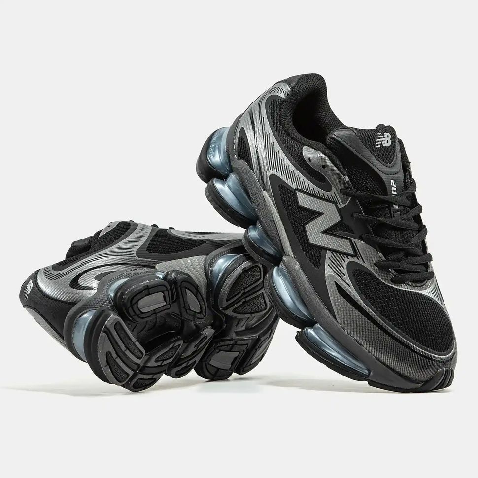 New Balance 2000 Black Silver Ice Blue, 36