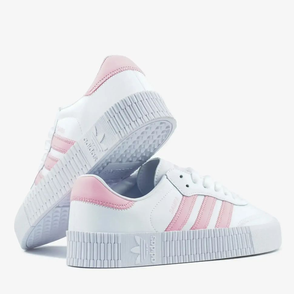 Adidas Samba Platform White Pink, 36