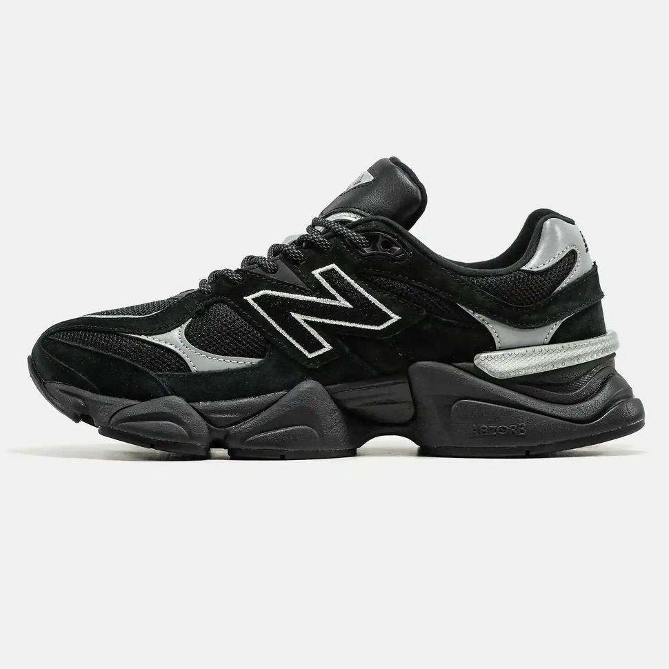New Balance 9060 Black Silver, 40