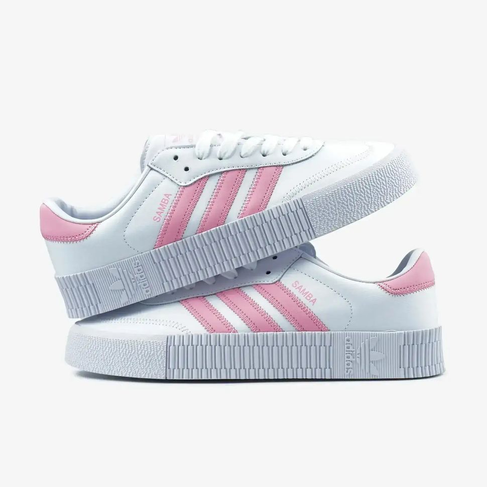 Adidas Samba Platform White Pink, 36