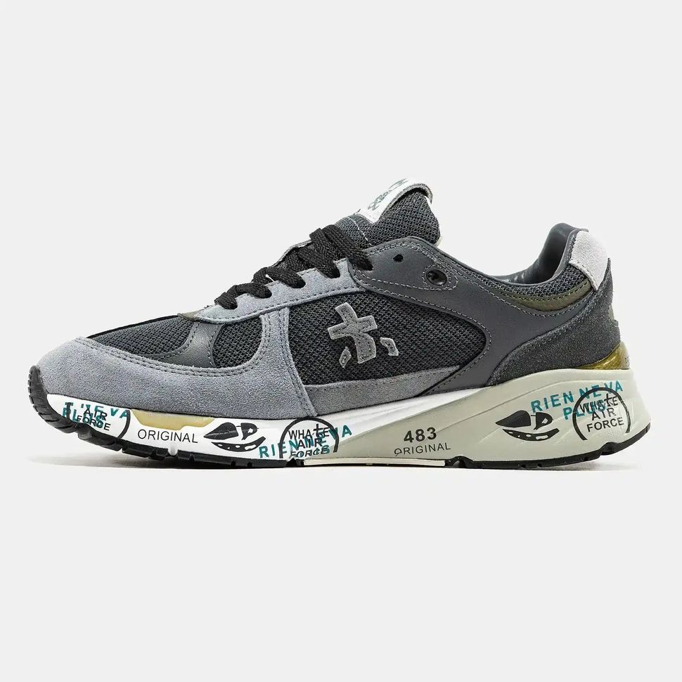 Premiata Mase Grey Black White