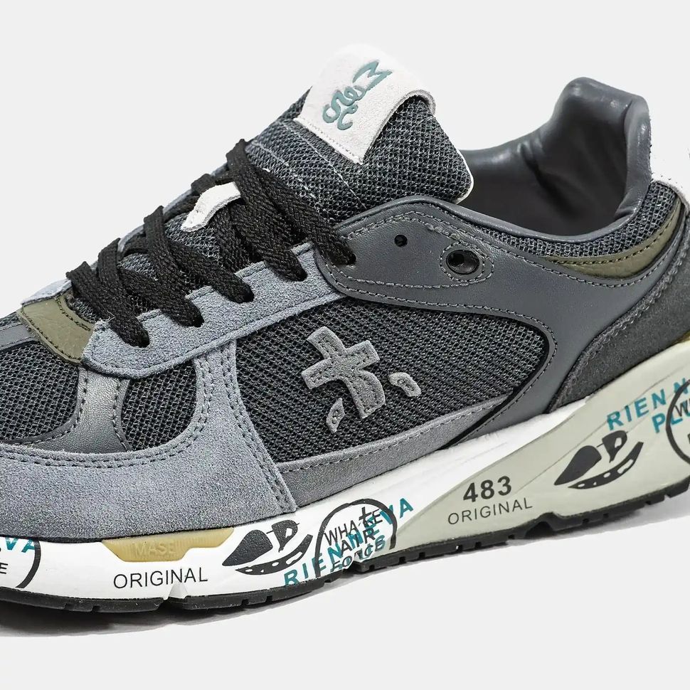 Premiata Mase Grey Black White