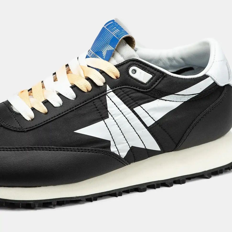 Golden Goose Marathon Black White