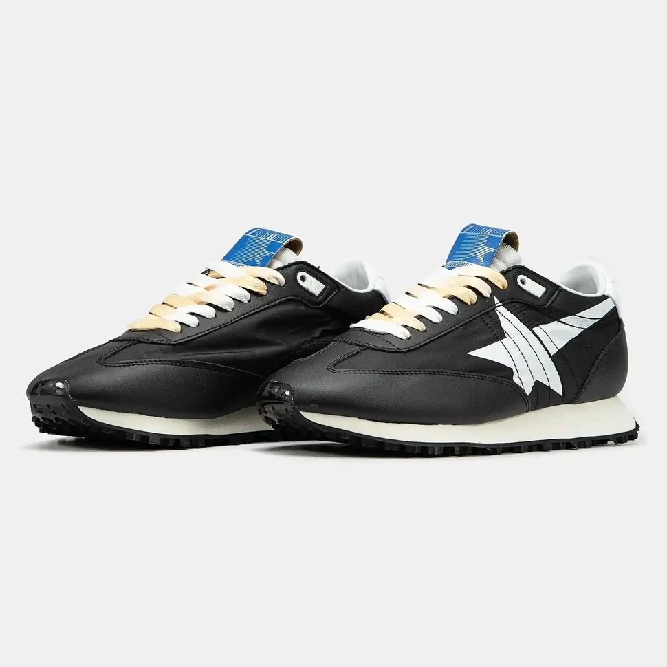 Golden Goose Marathon Black White