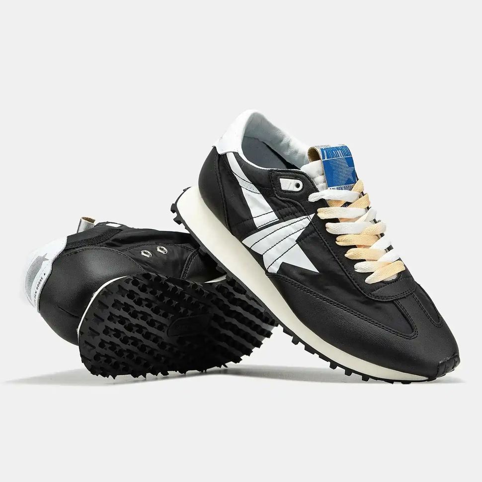 Golden Goose Marathon Black White