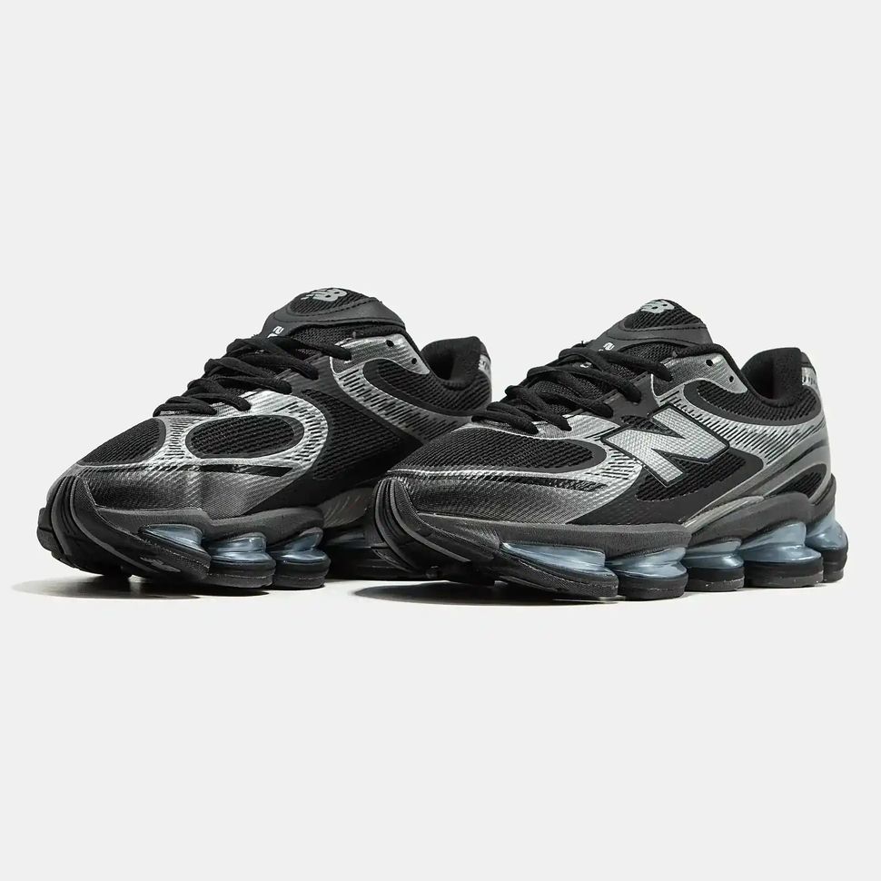 New Balance 2000 Black Silver Ice Blue, 36