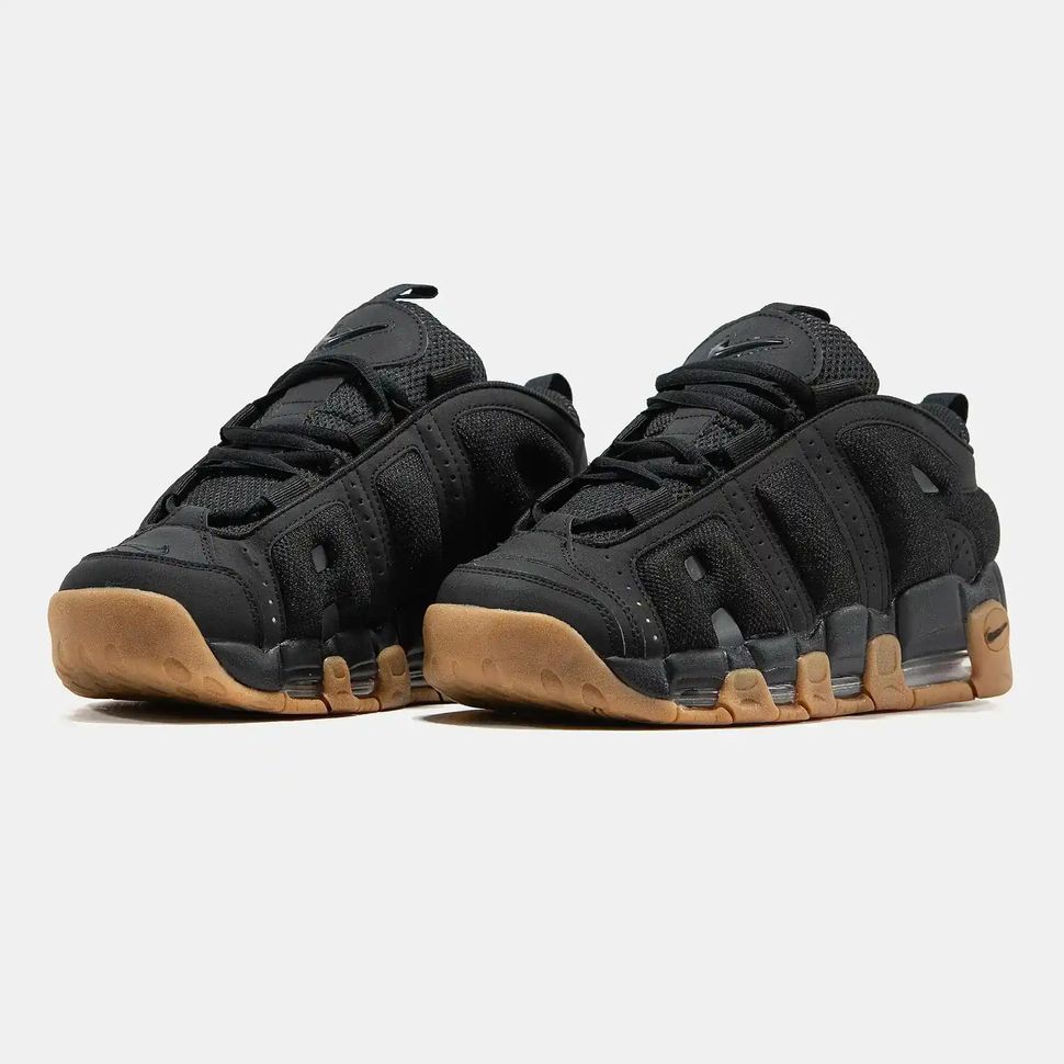Nike Air More Uptempo Low Black Gum, 41