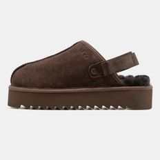 UGG Lanah Clog Platform Brown