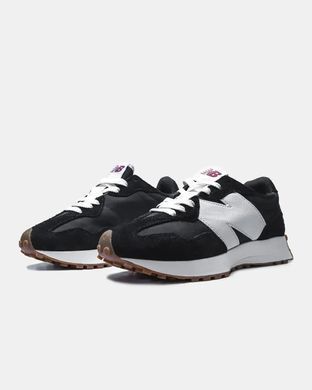 New Balance 327 Black White Gum