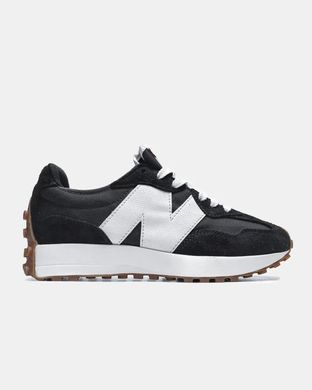 New Balance 327 Black White Gum