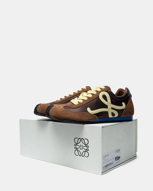 Loewe Ballet Runner Brown Beige Blue, 37