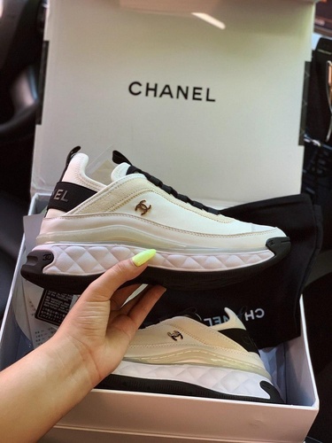 Chanel White Black