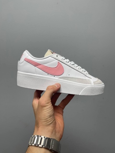 Nike Blazer Low Platform White Pink Glaze v2 9450 фото
