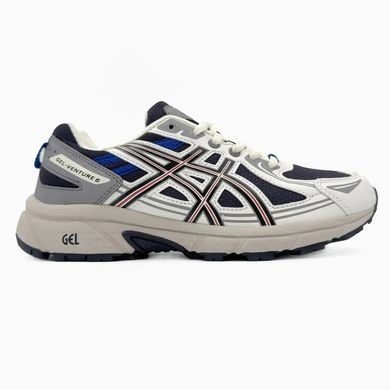 Asics Gel-Venture 6 White Navy Red