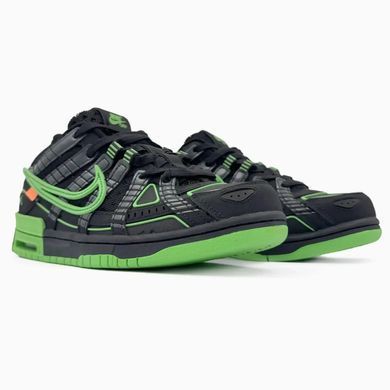 Nike Air Rubber Dunk x Off-White Black Green, 36