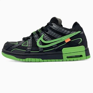 Nike Air Rubber Dunk x Off-White Black Green, 36