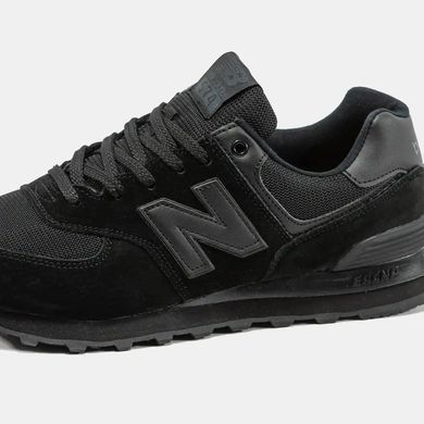 New Balance 574 Triple Black