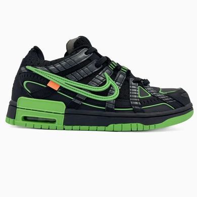 Nike Air Rubber Dunk x Off-White Black Green, 36