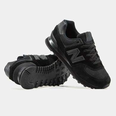 New Balance 574 Triple Black