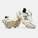 New Balance 9060 Cream Black Silver