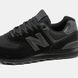 New Balance 574 Triple Black