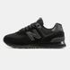 New Balance 574 Triple Black
