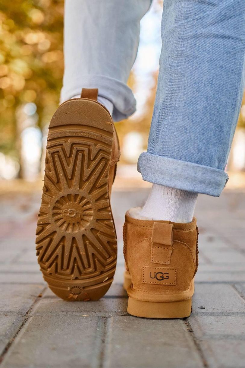 Зимові чоботи Ugg Ultra Mini Chestnut, 40