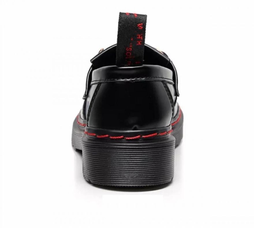 Купити Туфлі Dr. Martens Adrian Leather Black Red 38 розміру Унісекс  арт.8140 - Доступна ціна в Україні 2023, відгуки