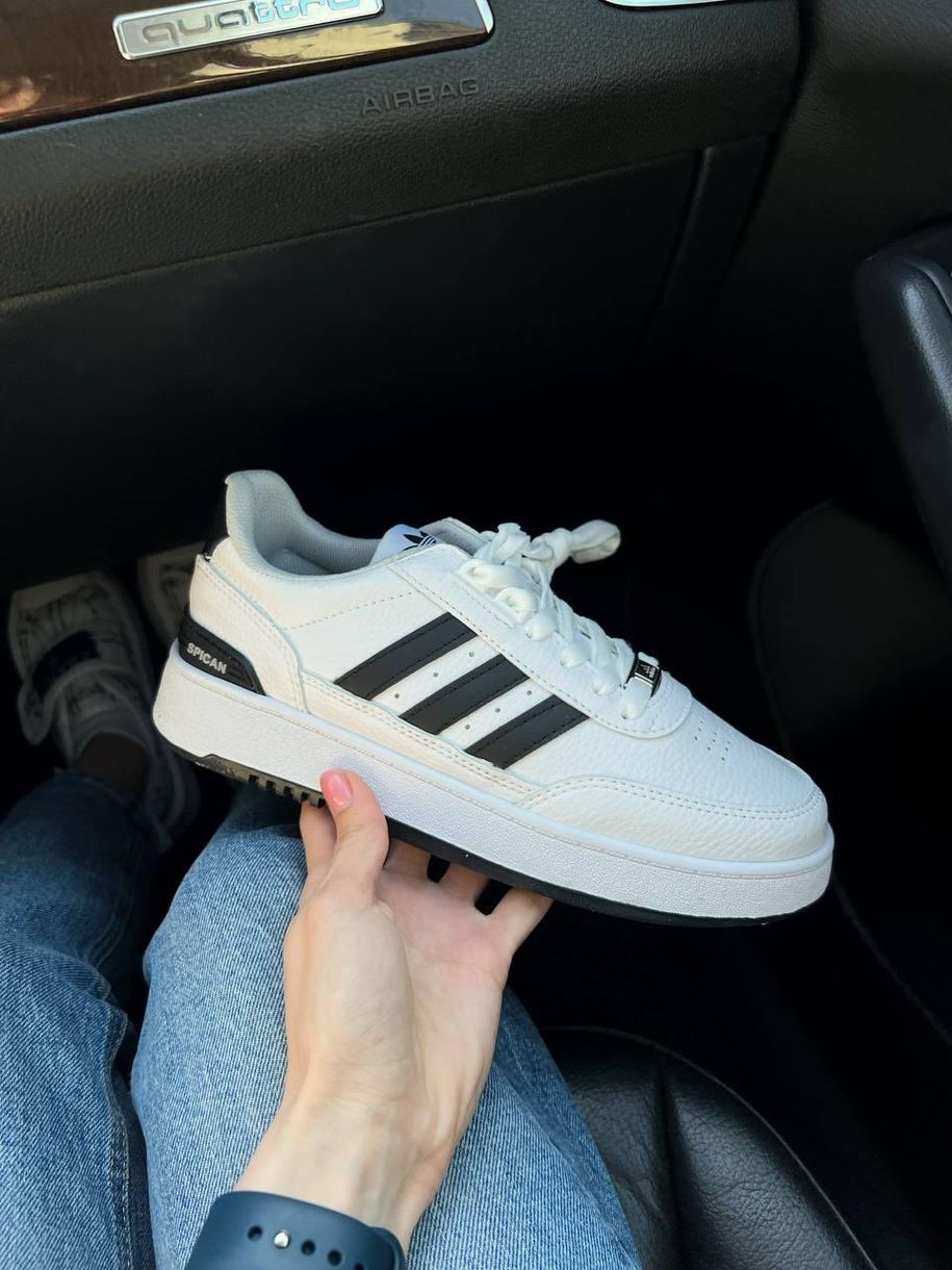 Кросівки Adidas Spican White Black 2283 фото