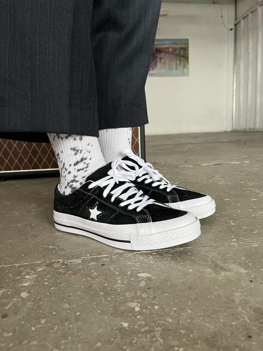 Кеди Converse One Star Ox Pinstripe 4774 фото