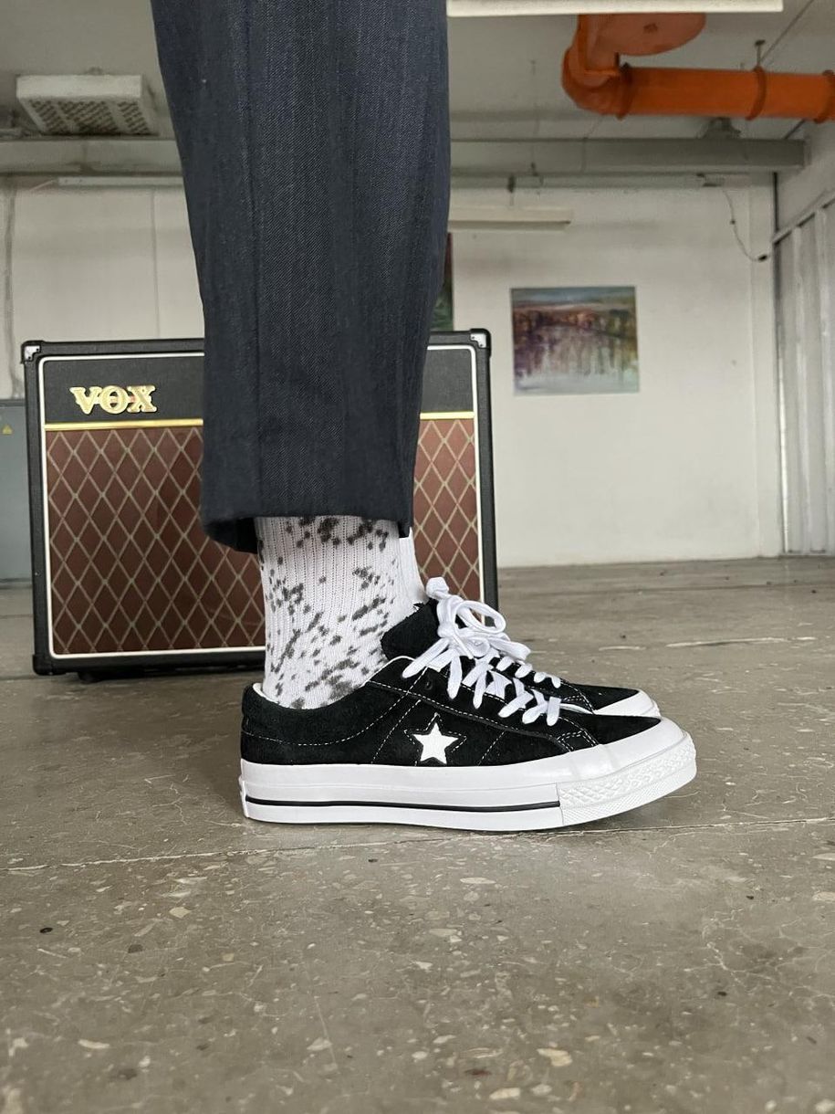 Кеди Converse One Star Ox Pinstripe 4774 фото