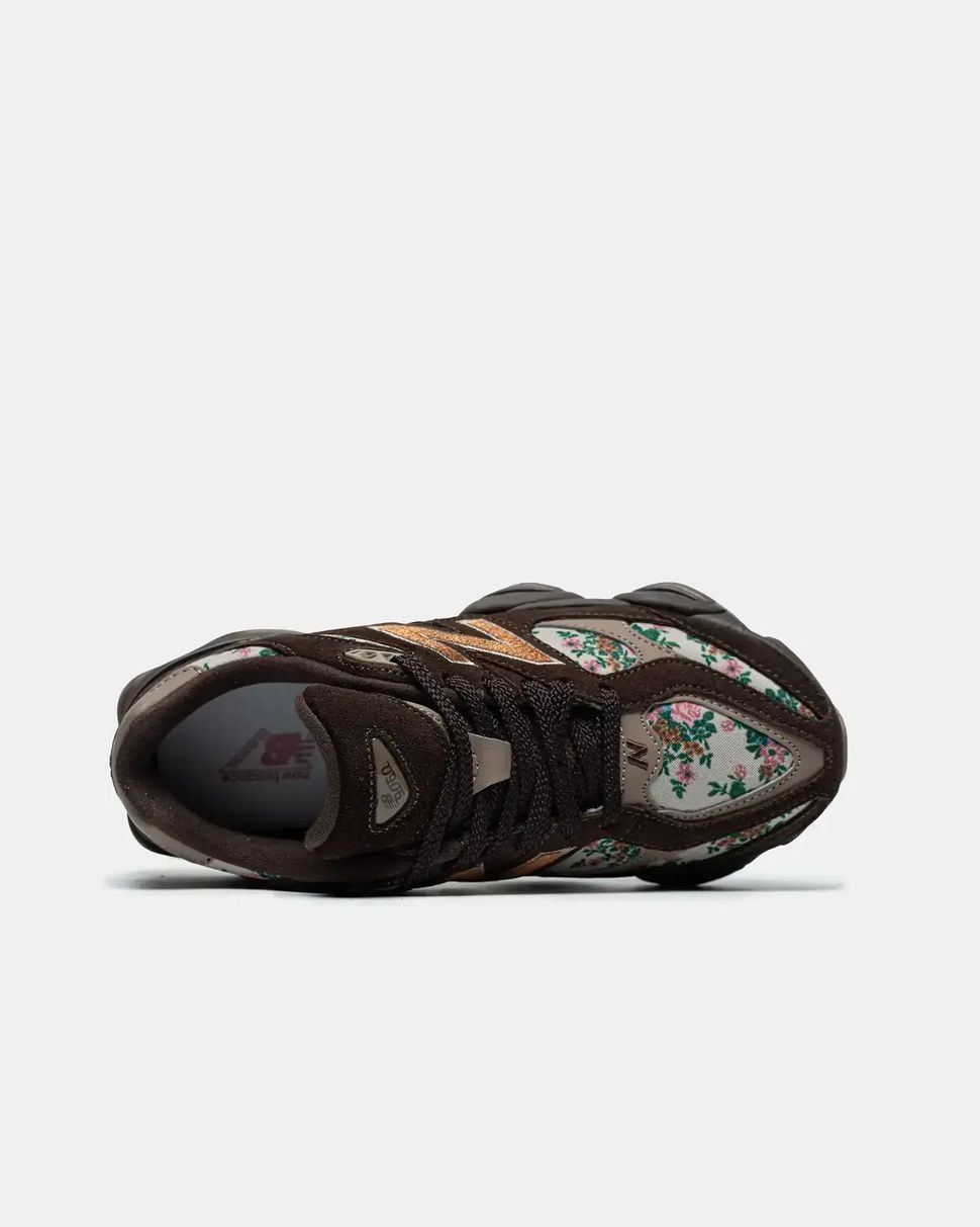 New Balance 9060 atmos Pink Brown Floral, 36