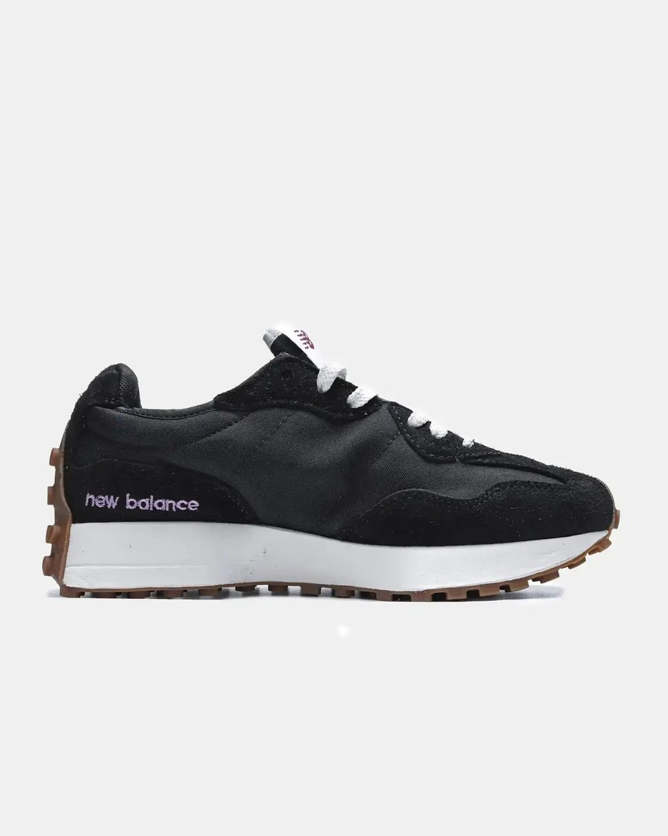 New Balance 327 Black White Gum