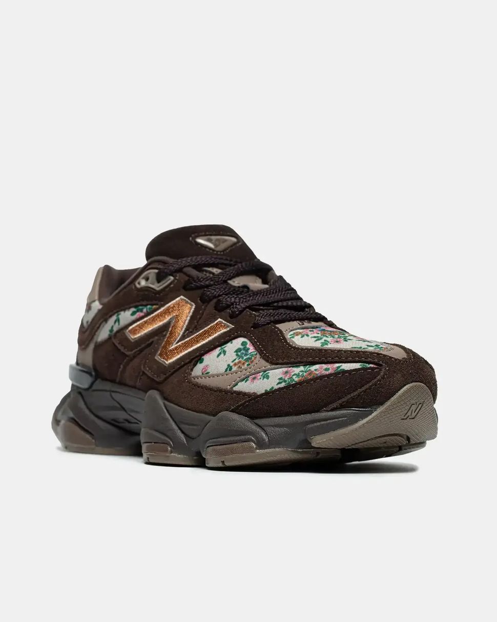 New Balance 9060 atmos Pink Brown Floral, 36