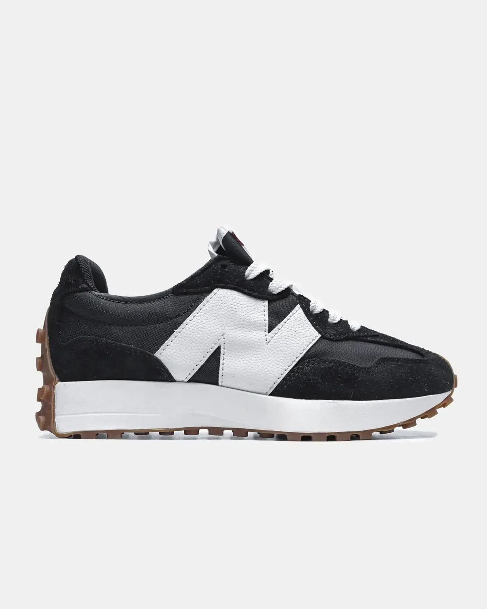 New Balance 327 Black White Gum