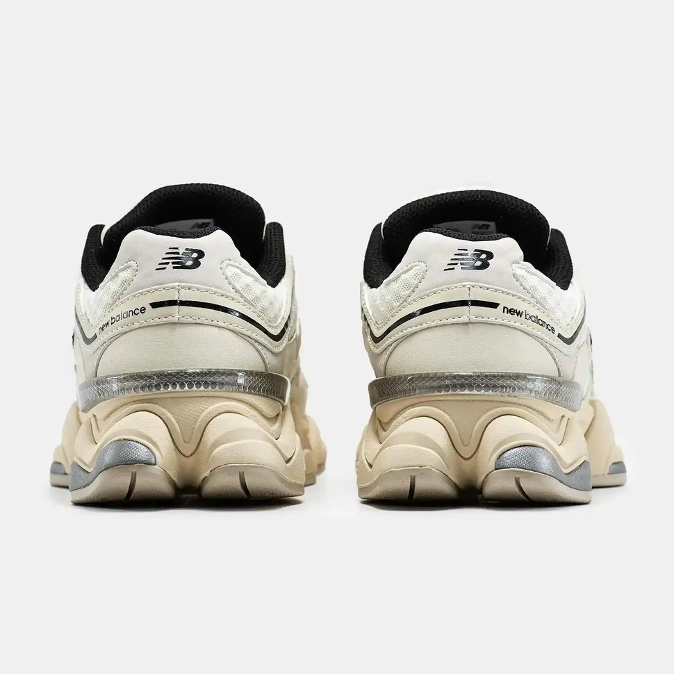 New Balance 9060 Cream Black Silver