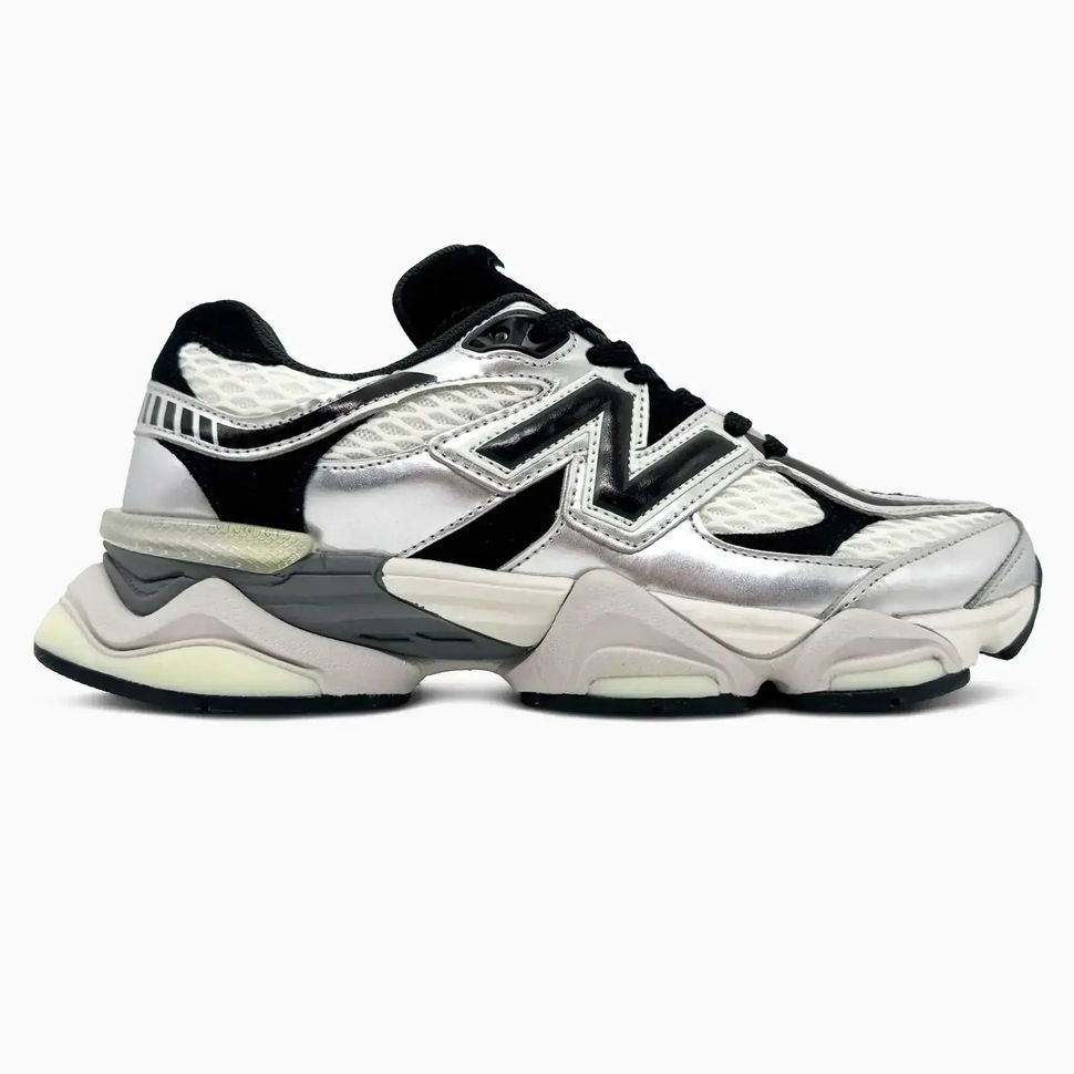 New Balance 9060 Silver Black, 36