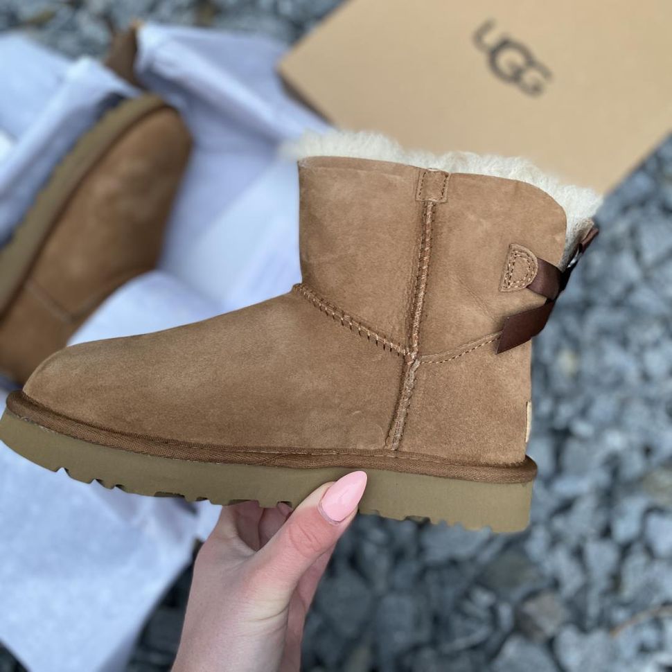 UGG Bailey Bow 2 Boot Chestnut