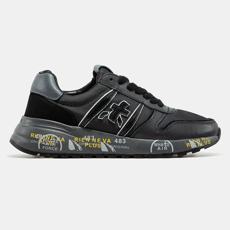 Premiata Lander All Black Grey