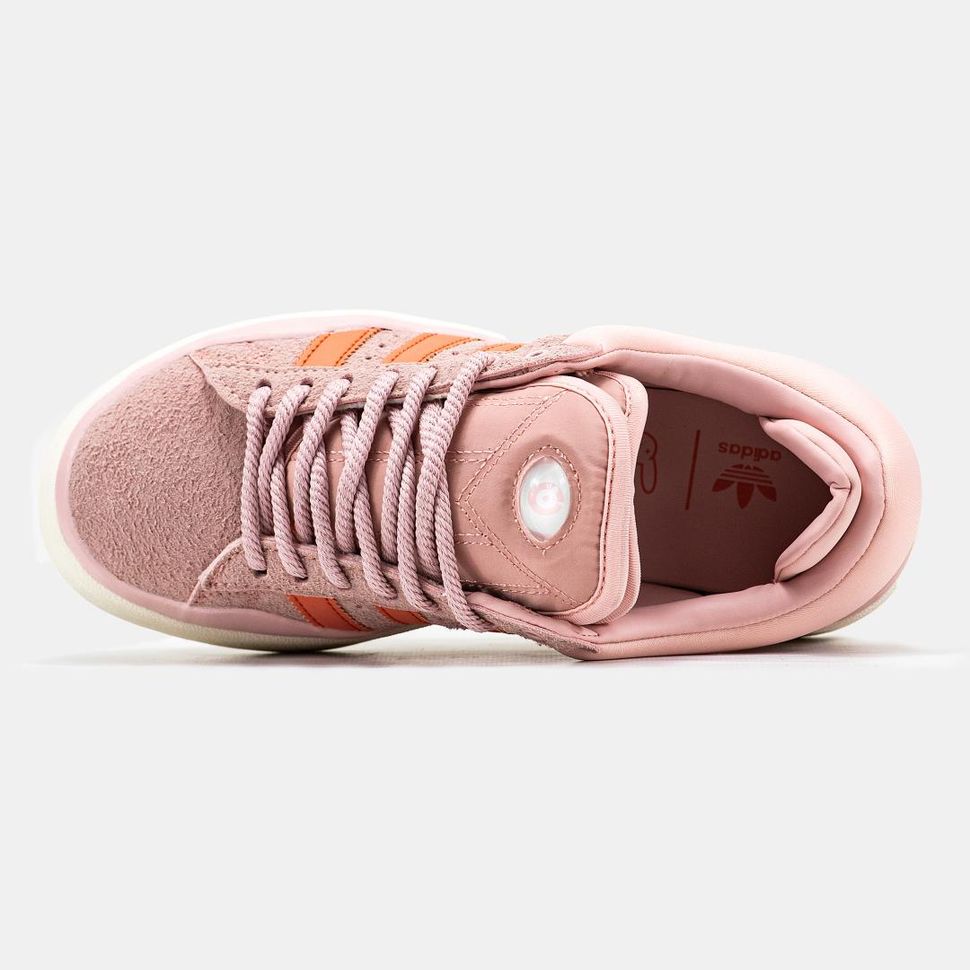 Кросівки Adidas Campus x Bad Banny Pink Orange 11110 фото