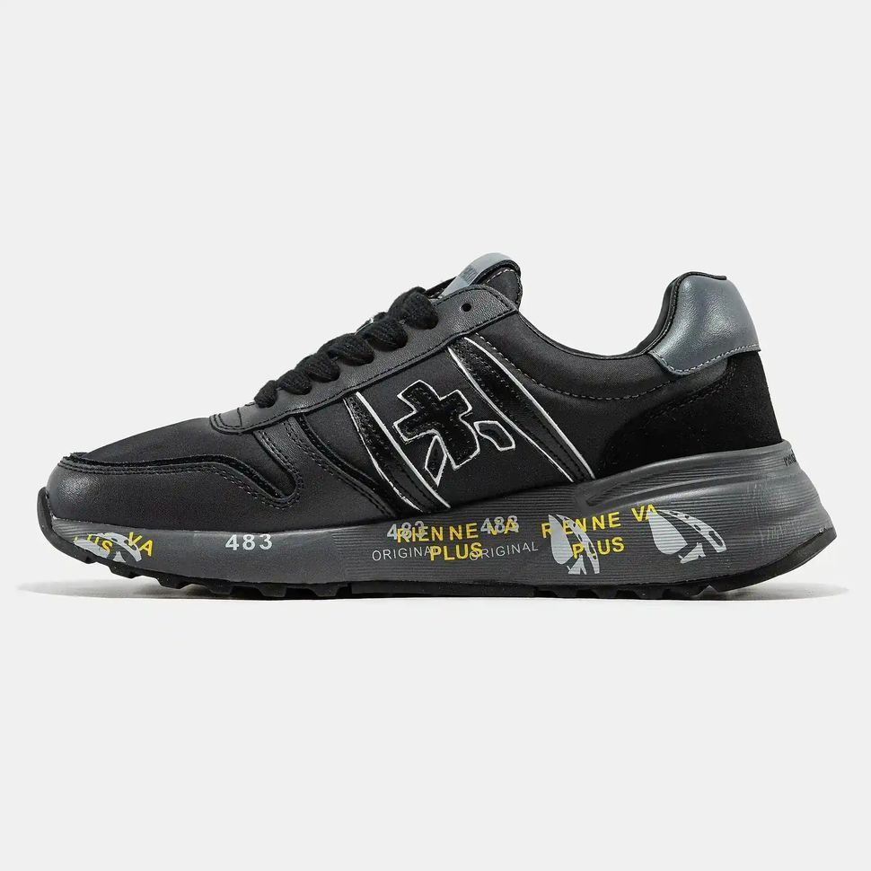 Premiata Lander All Black Grey