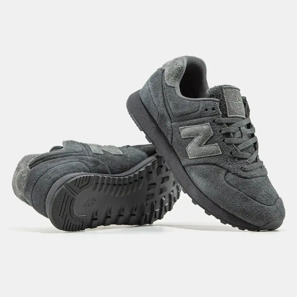 New Balance 574 x Stone Island Dark Grey, 38